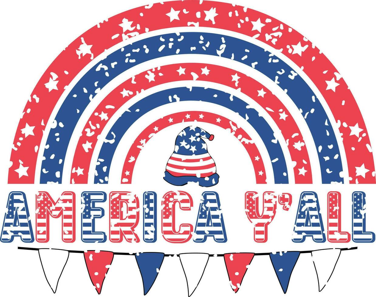 4th of July Design vector