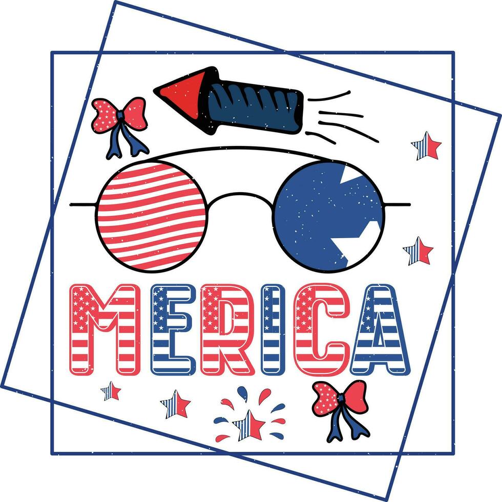 4th of july Design vector