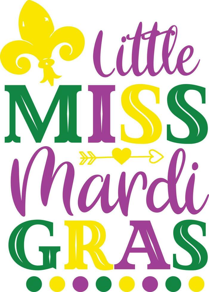 Mardi Gras Quotes Vector Design