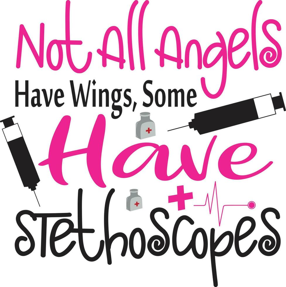 Nurse Quotes Vector Design