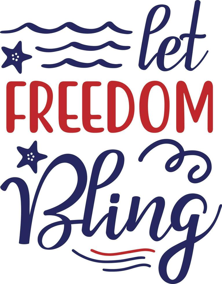 4th of July Design vector