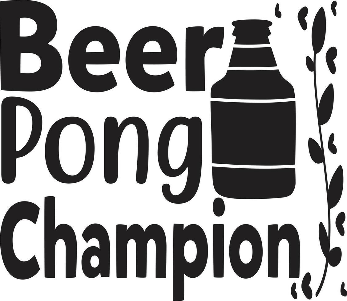 Beer Quotes Design vector