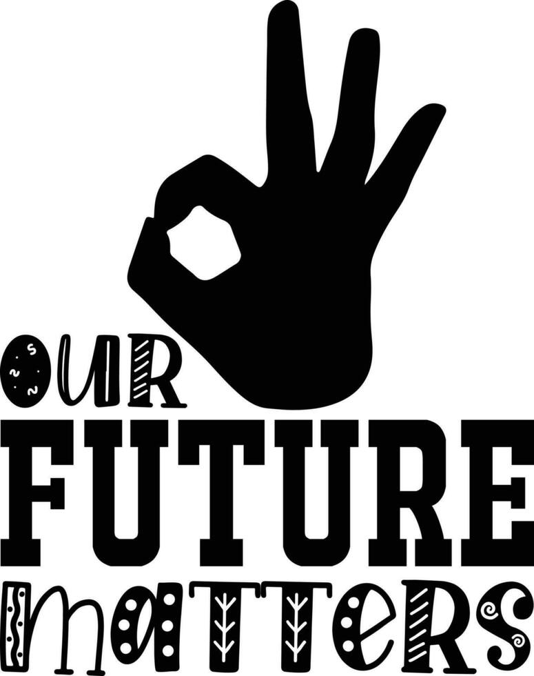 Black Lives Matter Design vector