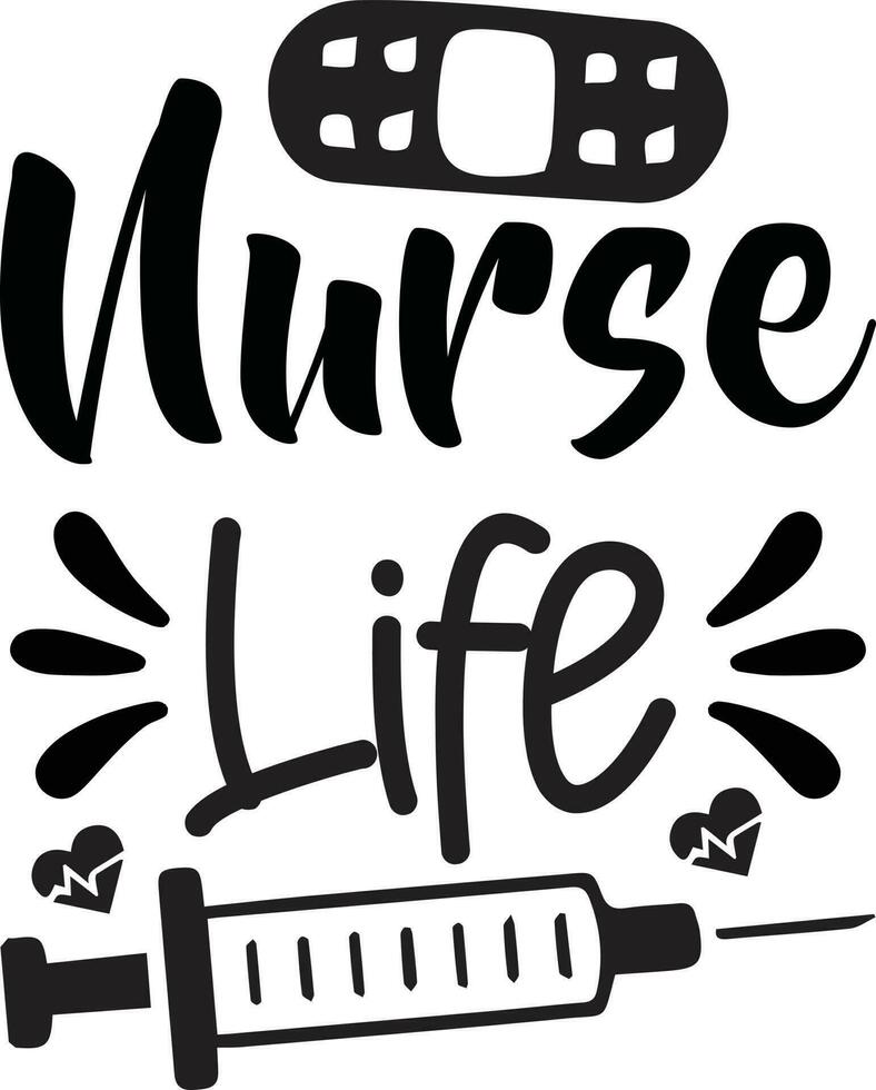 Nurse Quotes Vector Design