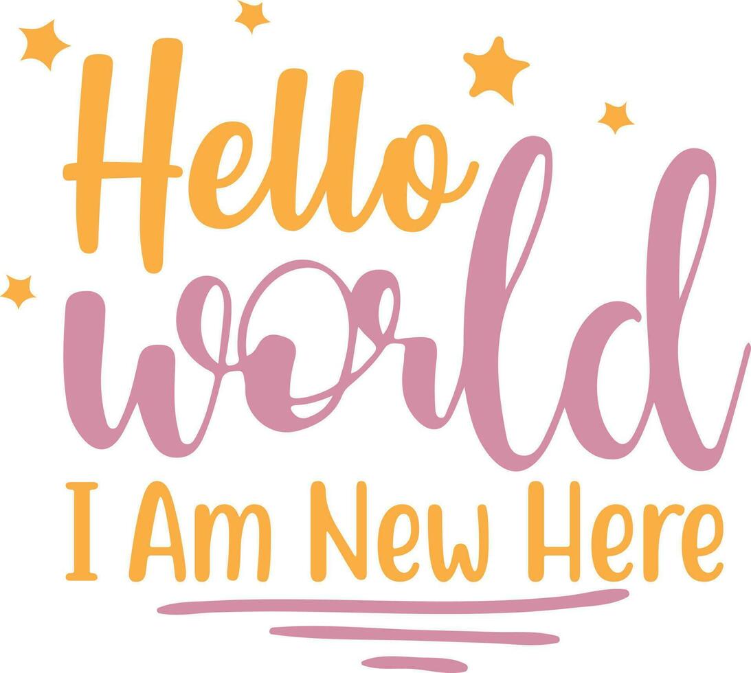 Baby Quotes Design vector