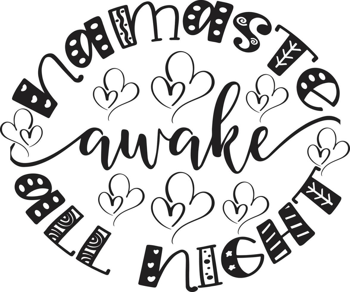 Baby Quotes Design vector