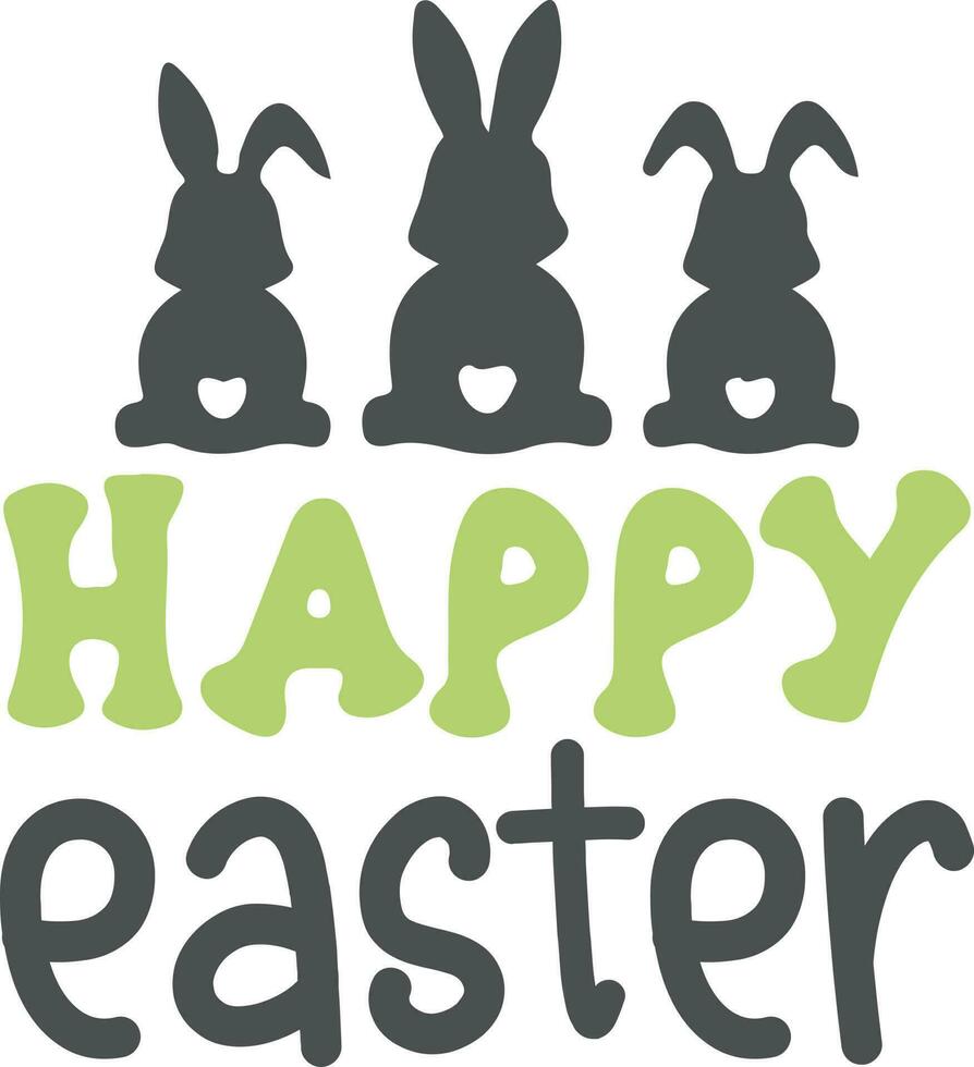 Easter Quotes Design vector