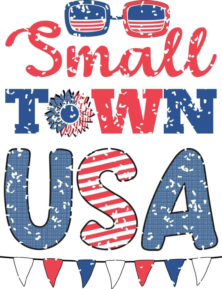 4th of july Vector Design