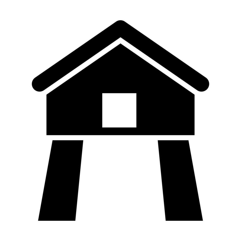 Farmland Glyph Icon Design vector