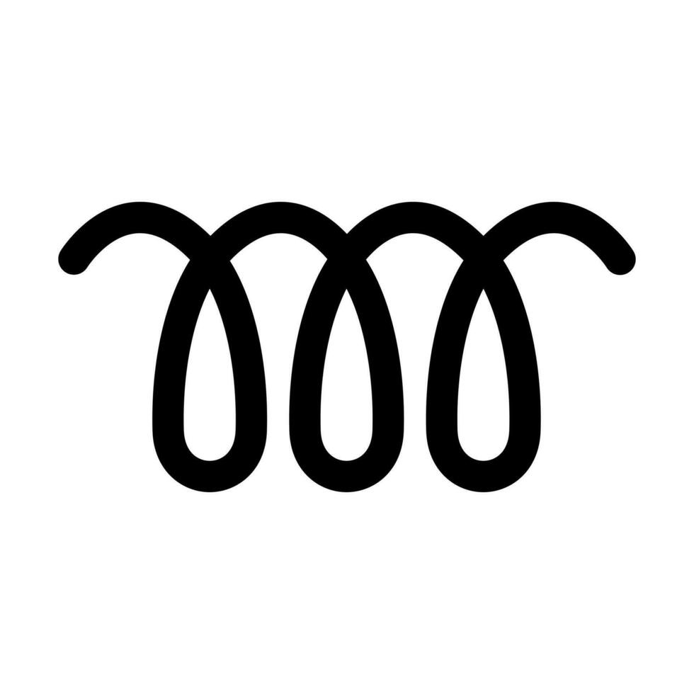 Spring Glyph Icon Design vector