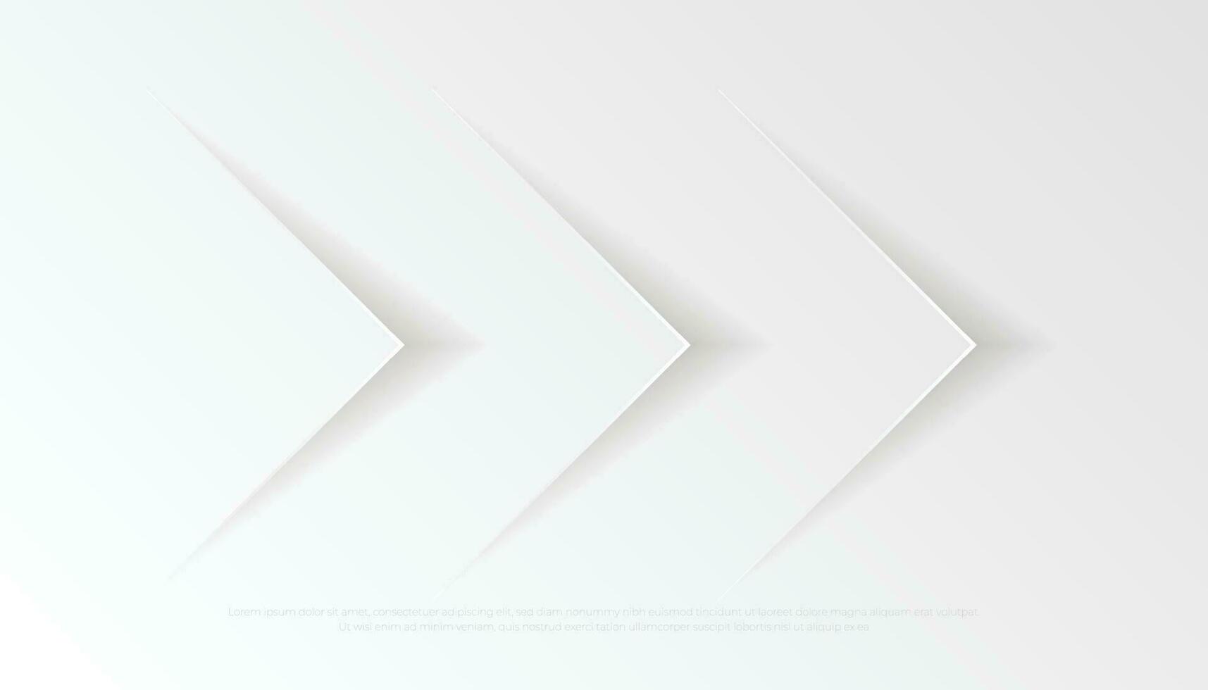 Premium white gray abstract background, luxury elegant future geometric shapes, visual branding. Exclusive wallpaper vector illustration