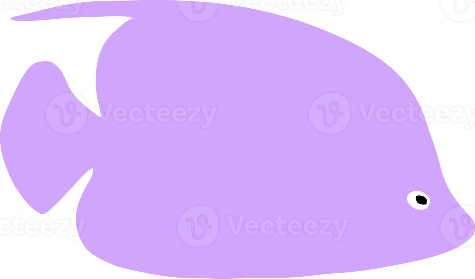 Sea fish for advertising banner design. png