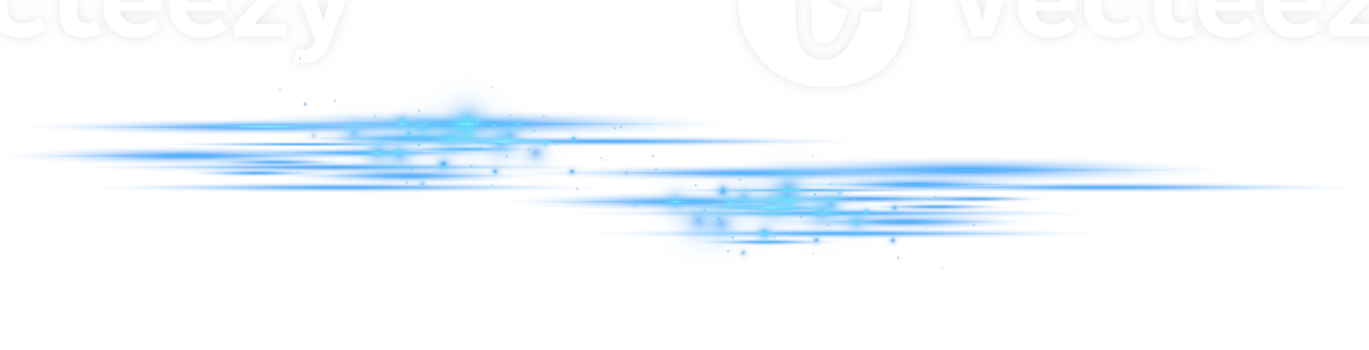 Blue horizontal lens flares. Laser beams, horizontal light rays. Beautiful light flares. Glowing streaks on transparent background. Glowing stripes. Luminous abstract sparkling. Laser beams. png