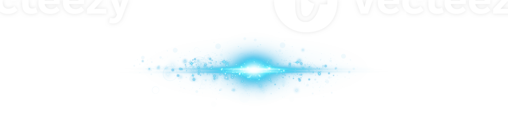 Blue horizontal lens flares. Laser beams, horizontal light rays. Beautiful light flares. Glowing streaks on transparent background. Glowing stripes. Luminous abstract sparkling. Laser beams. png