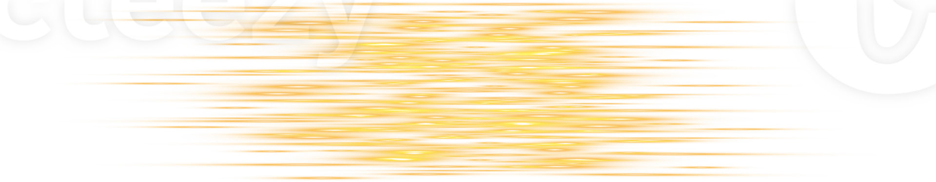 amarelo horizontal lente chamas. laser feixes, horizontal luz raios. lindo luz chamas. brilhando listras em transparente fundo. brilhando listras. luminoso abstrato espumante. laser feixes. png