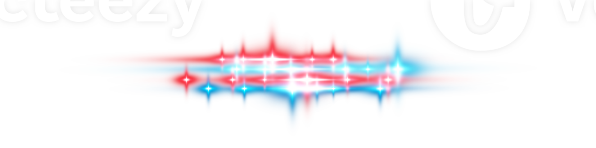 blå och röd horisontell lins bloss. laser strålar, horisontell ljus strålar. skön ljus bloss. lysande ränder på transparent bakgrund. lysande Ränder. lysande abstrakt gnistrande. laser strålar. png