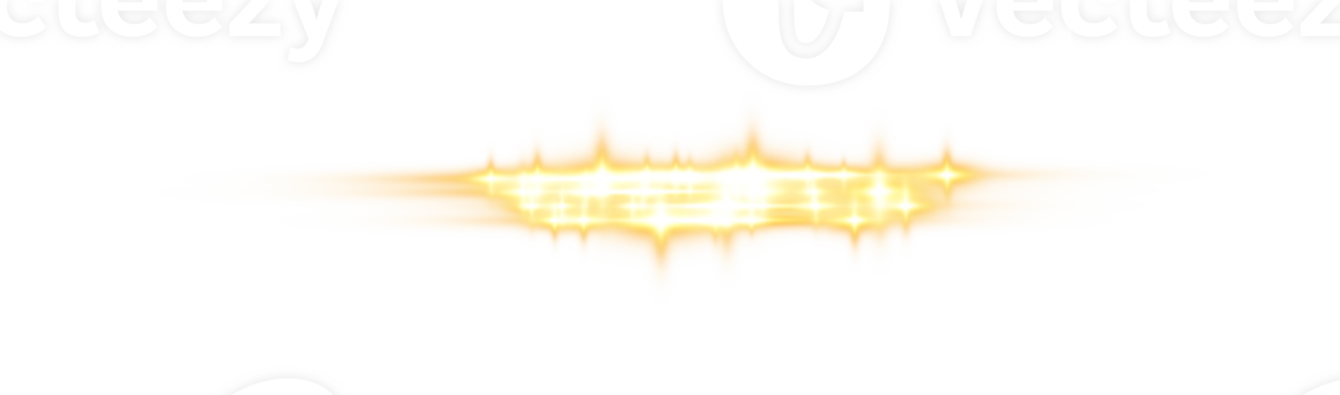Yellow horizontal lens flares. Laser beams, horizontal light rays. Beautiful light flares. Glowing streaks on transparent background. Glowing stripes. Luminous abstract sparkling. Laser beams. png
