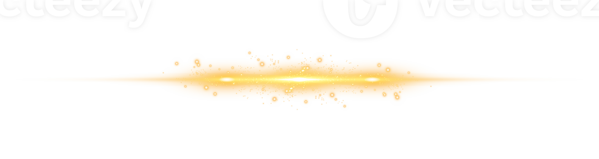 Yellow horizontal lens flares. Laser beams, horizontal light rays. Beautiful light flares. Glowing streaks on transparent background. Glowing stripes. Luminous abstract sparkling. Laser beams. png
