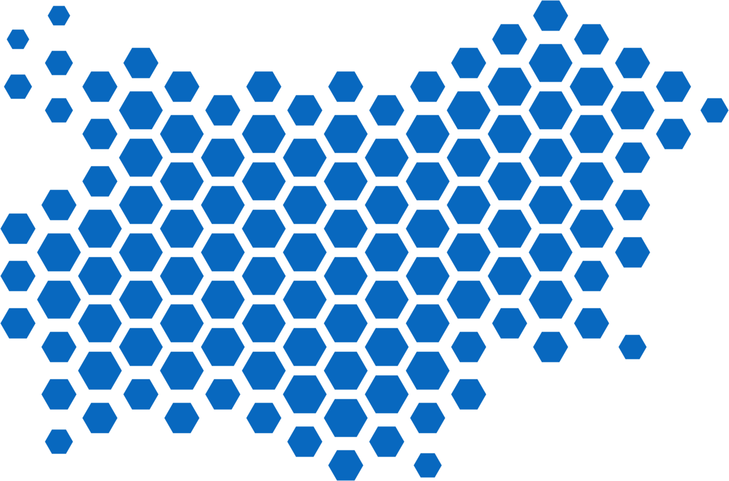 hexagon shape of bulgaria map. png