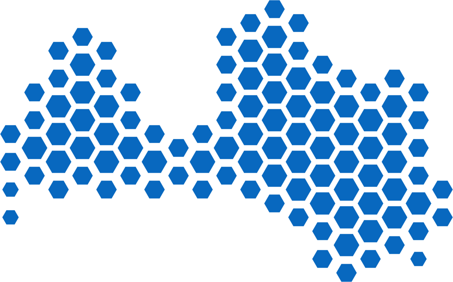 hexagon shape of latvia map. png