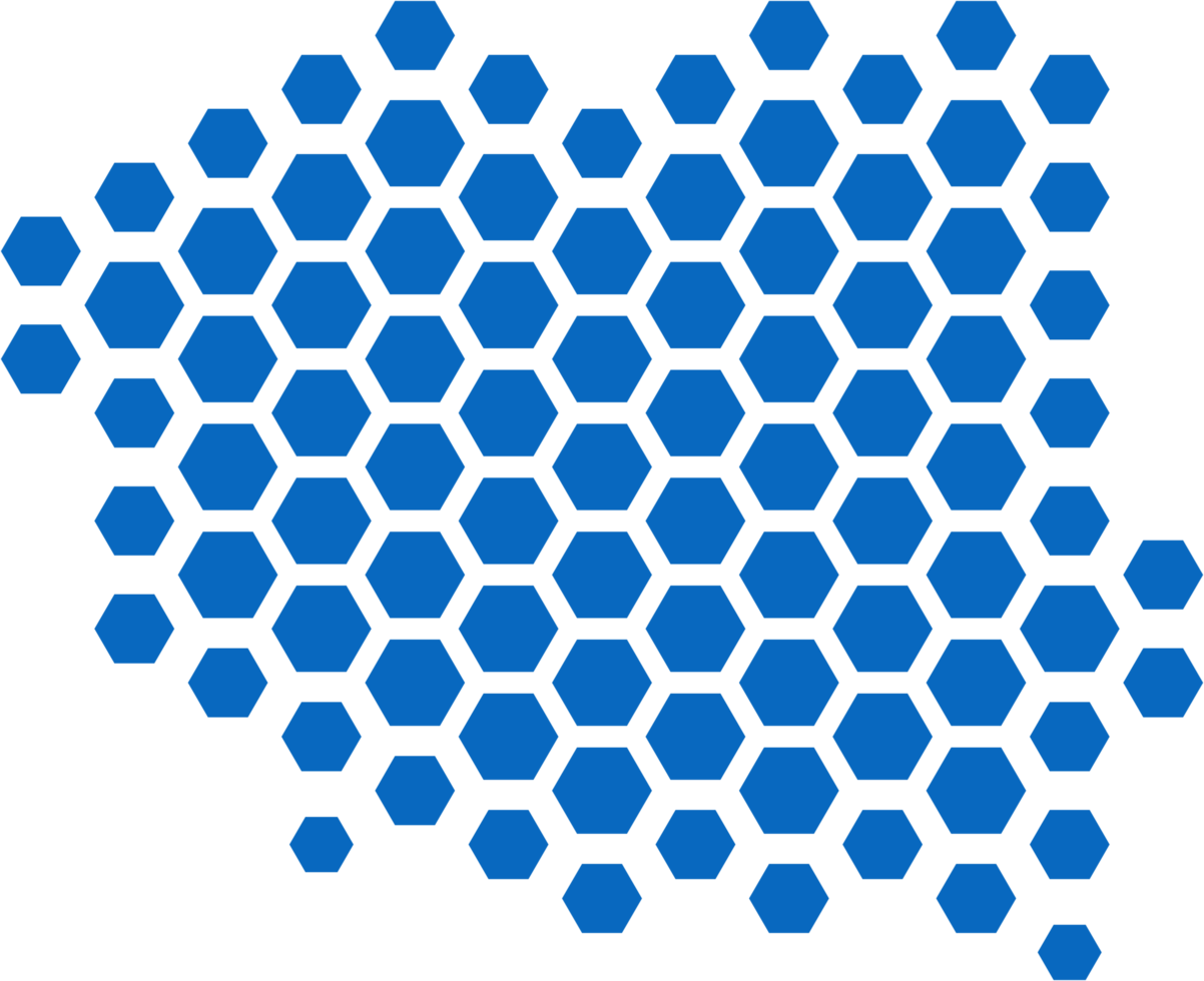 hexágono forma de Polonia mapa. png