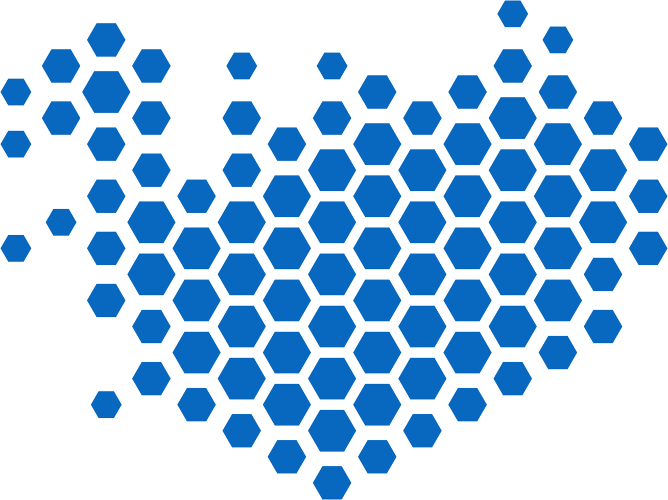 hexagon shape of iceland map. png