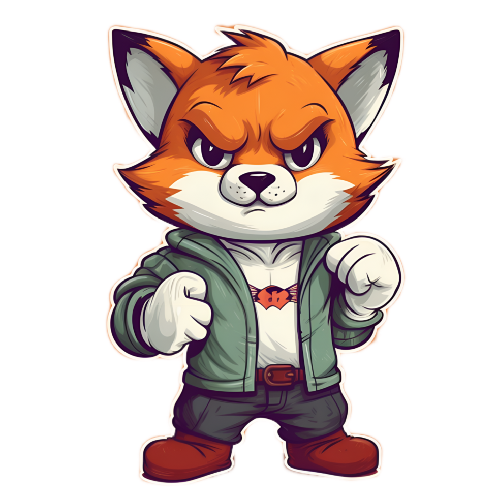 Fantastic Mr. Fox Cute Cartoon Fox Illustration 23841788 PNG