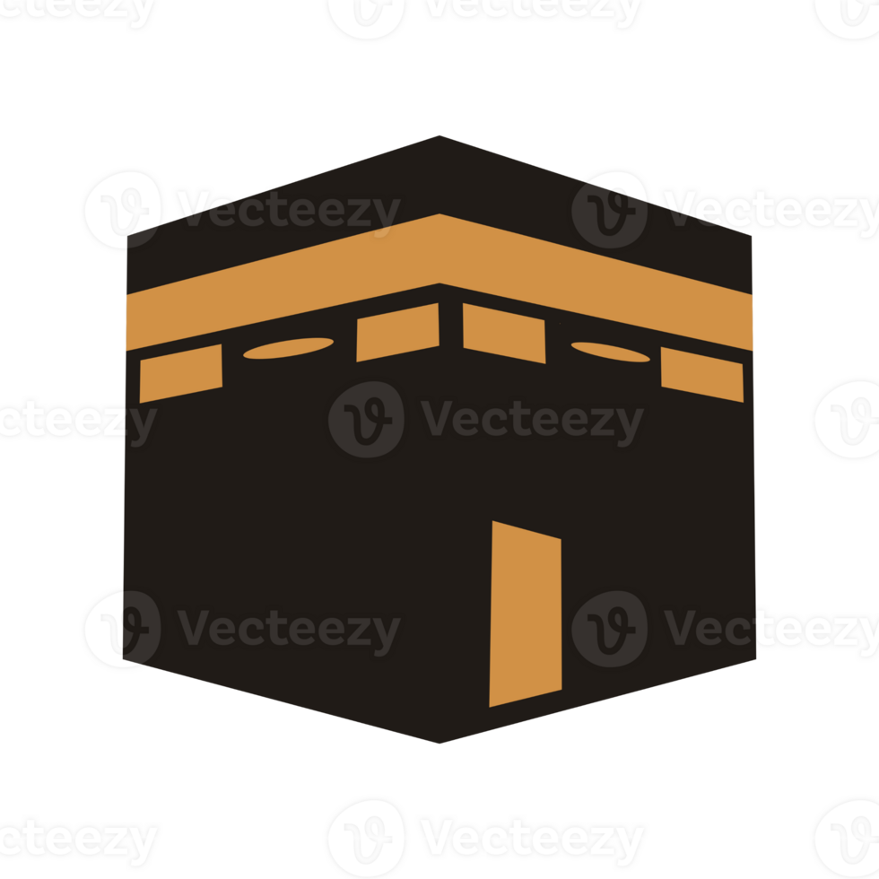 Kaabah in Mecca Illustration png