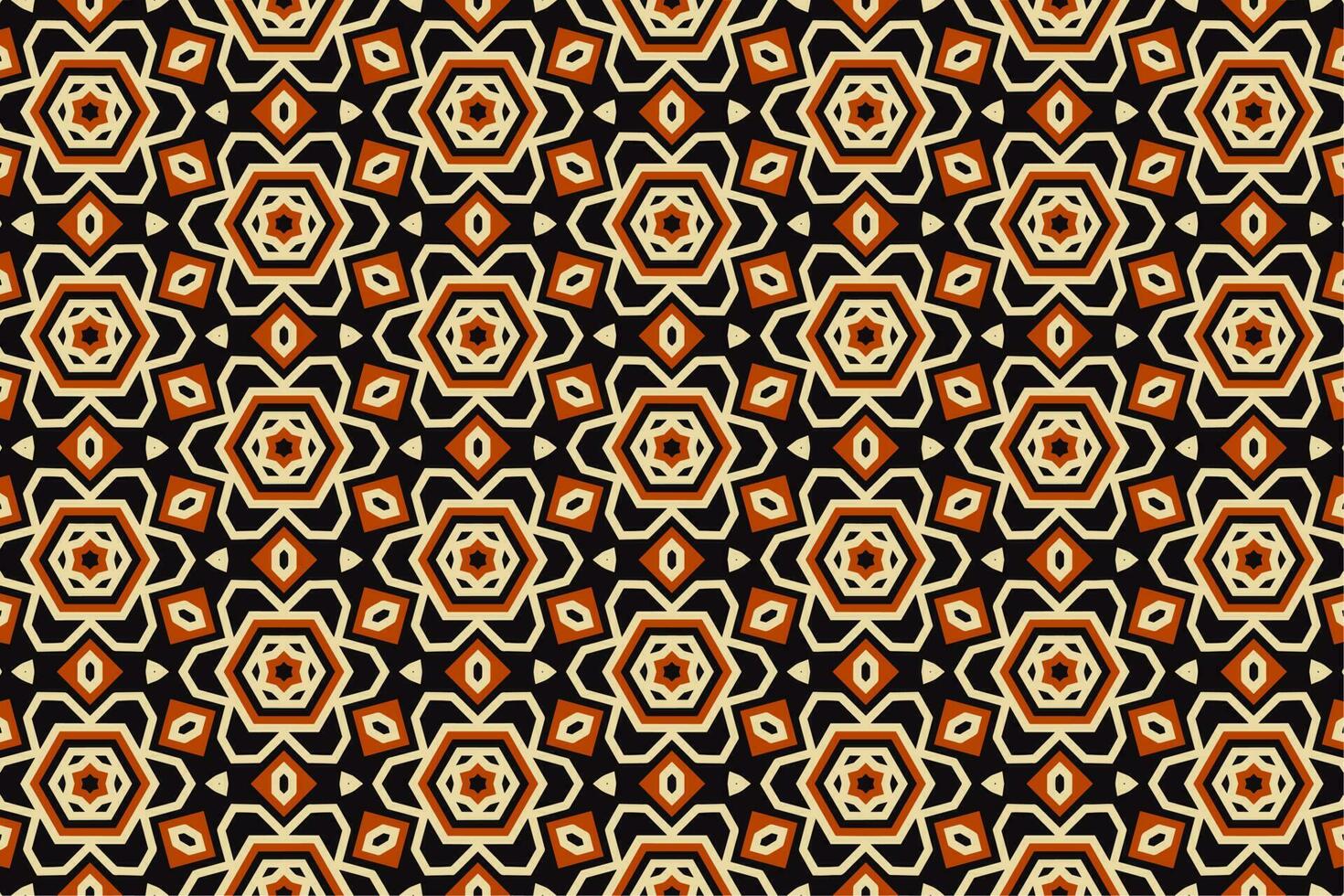 Seamless Islamic Pattern Free Vector