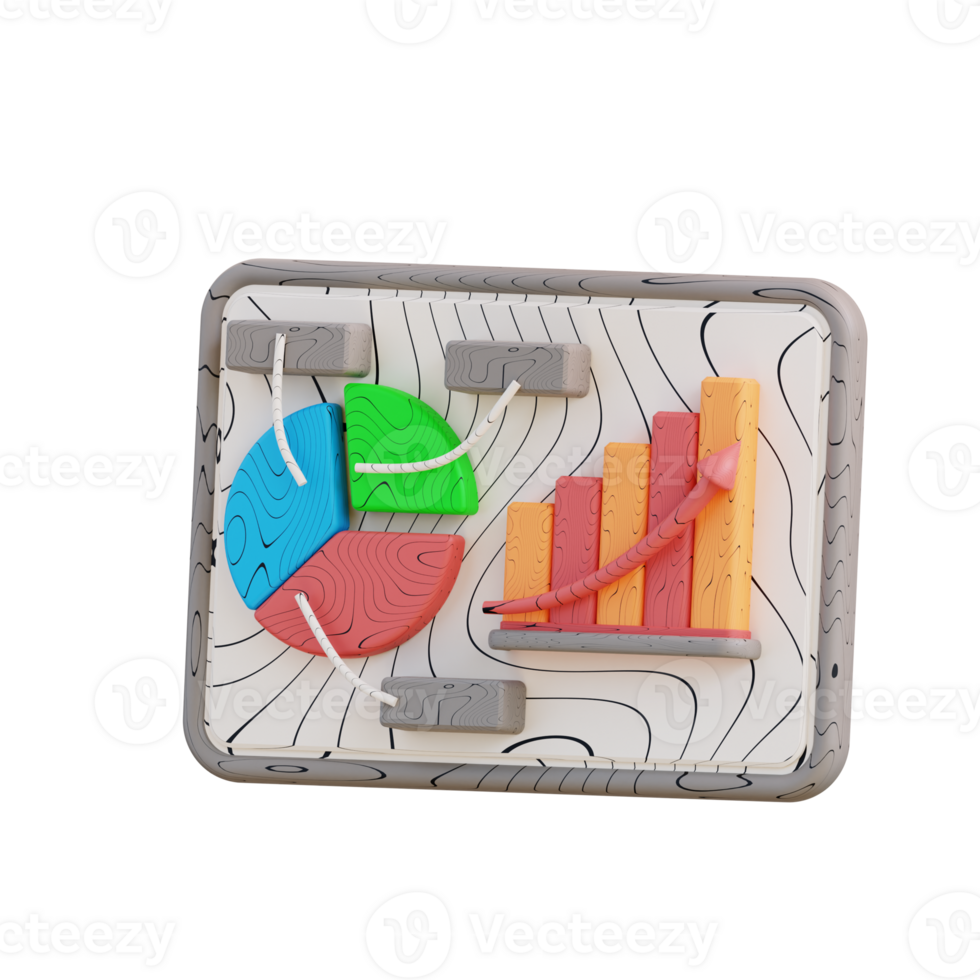 3d illustration graphic presentation png