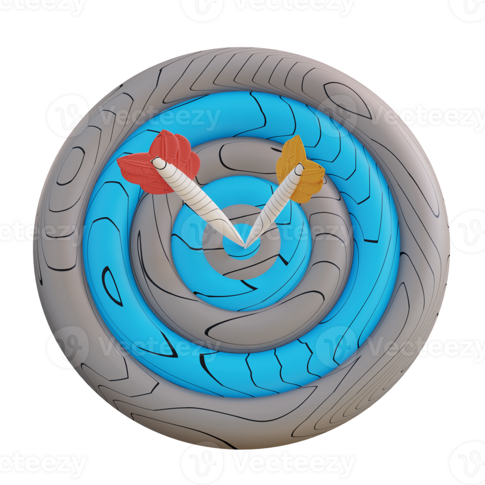3d illustration business goal png