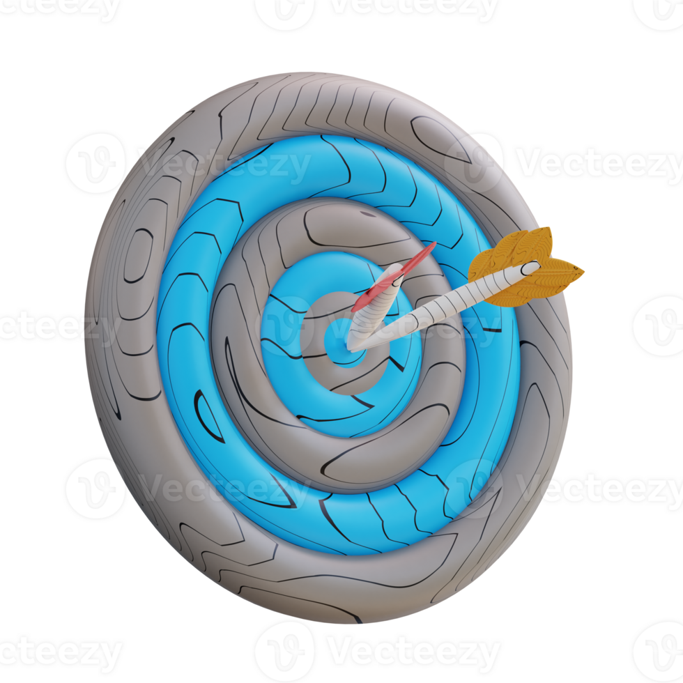 3d illustration business goal png