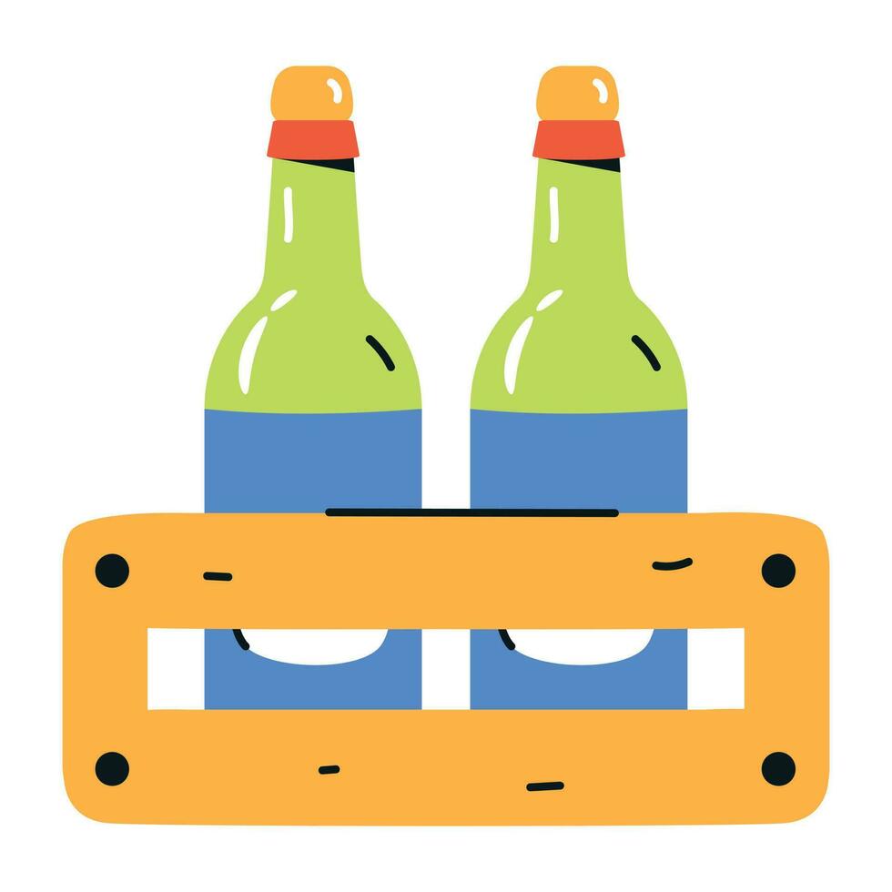 Drinks Flat Icons vector