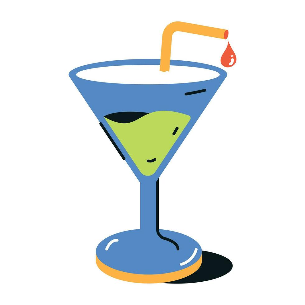 Drinks Flat Icons vector