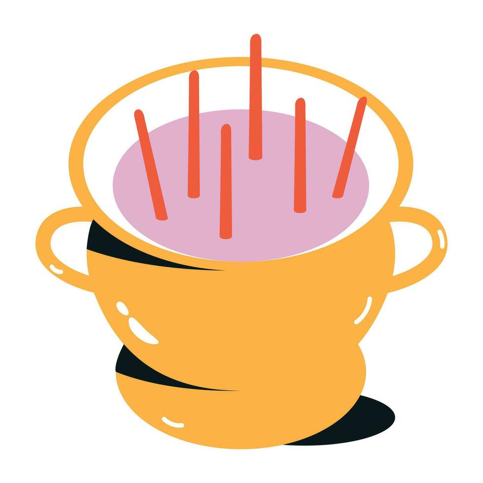 Japanese curry flat icon design vector