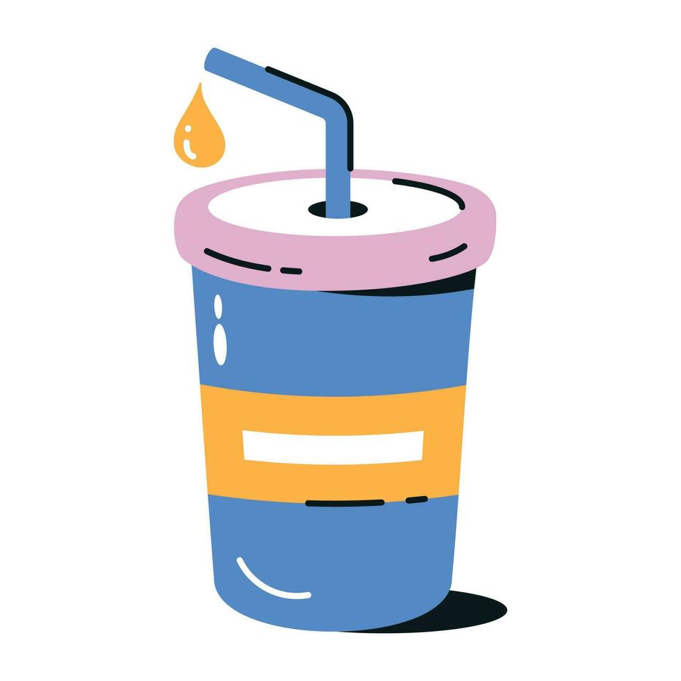 Drinks Flat Icons vector