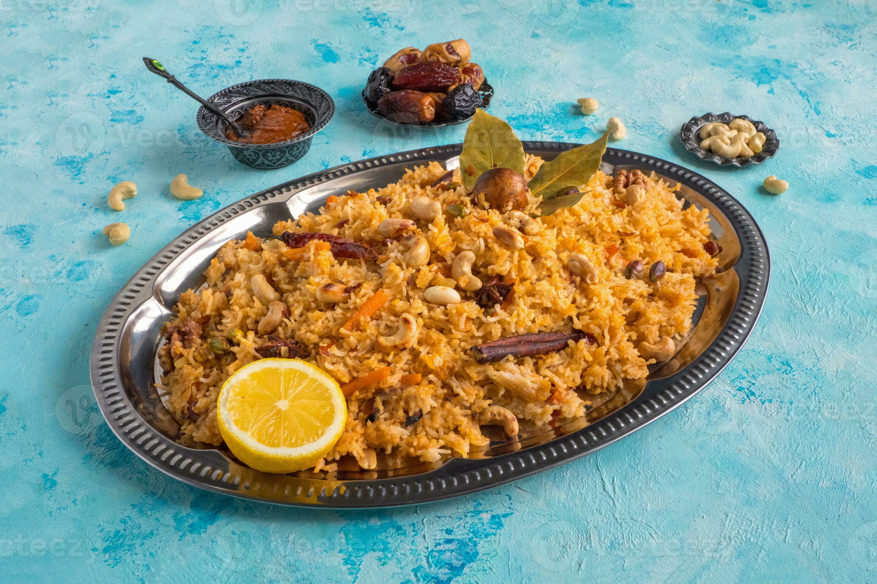Traditional Indian vegetarian Biryani. Veg biryani recipe 23845197