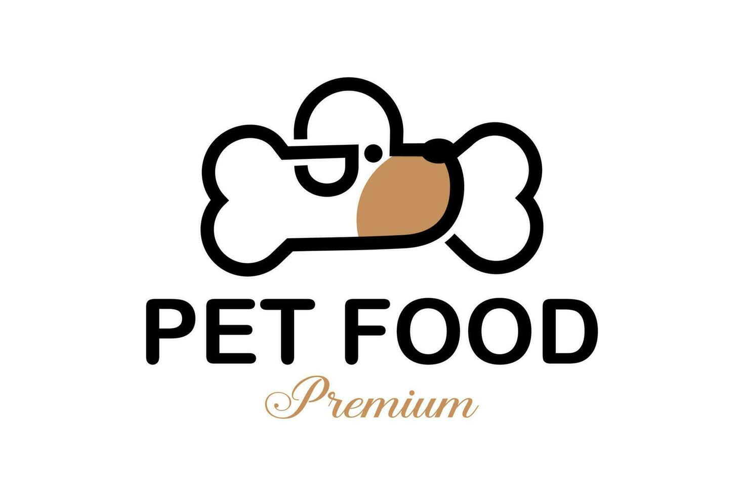 dog logo design. logos can be used for pet care,clinic and veterinary. vector