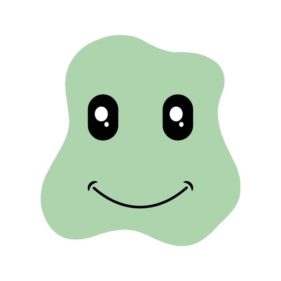 Happy Face. Happy face illustration. Joyful face. smile in face. Smiling face. Smile vector