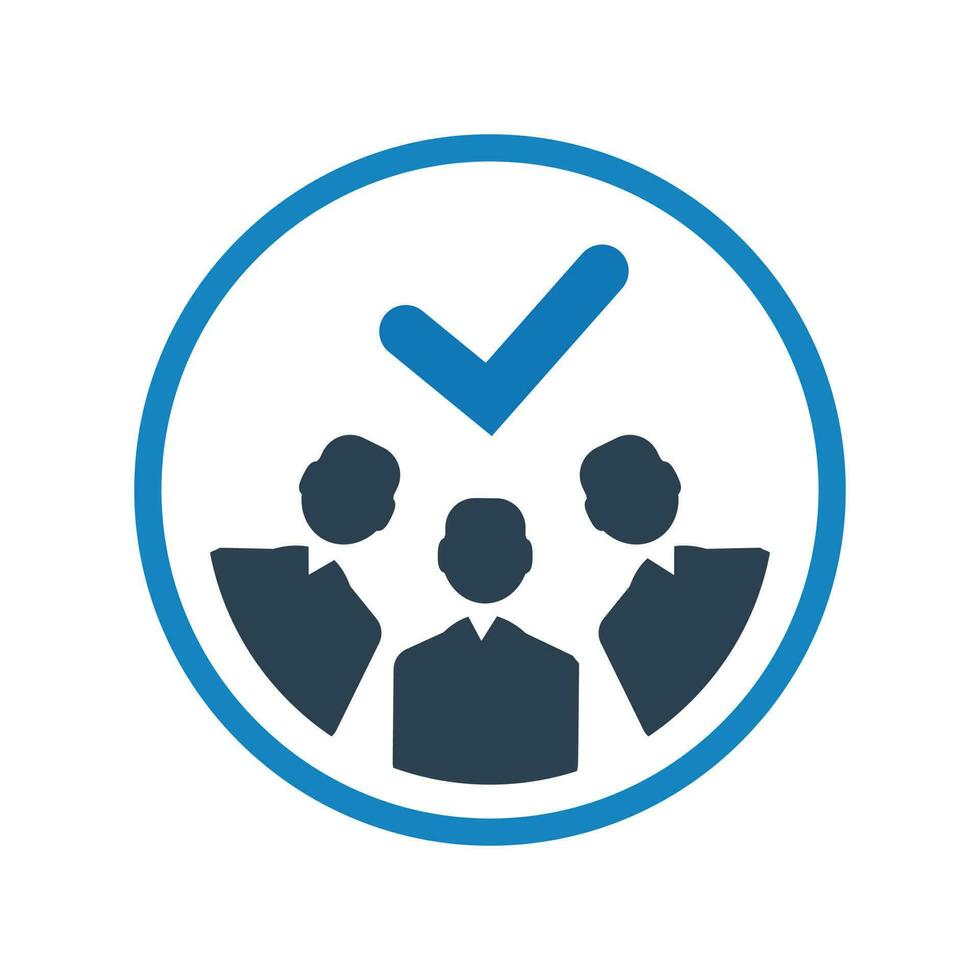 Team positive free vector icon