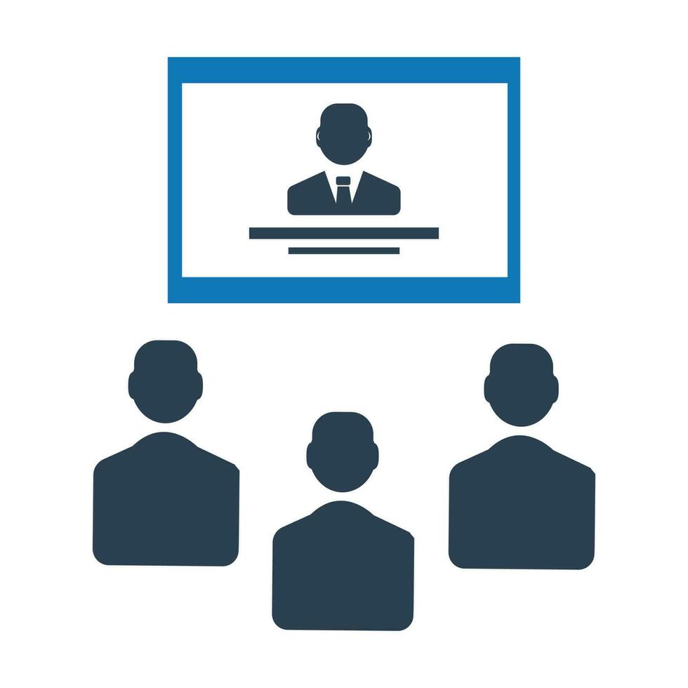 Meeting,Business presentation,leadership,Seminar  icon free vector