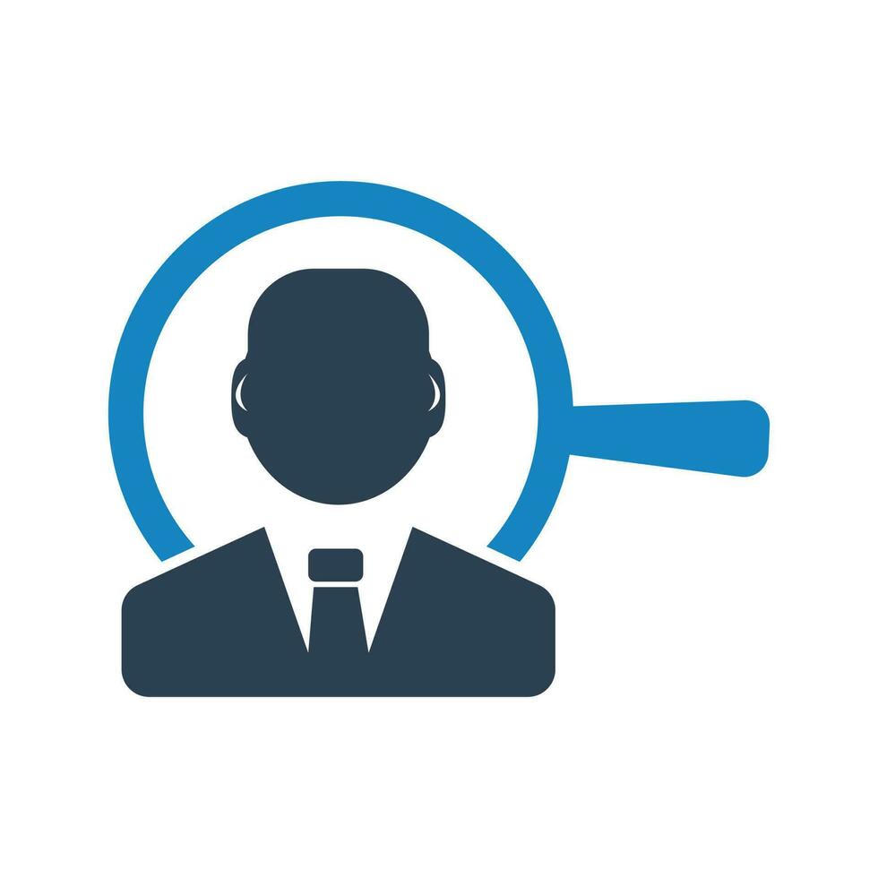 Job search icon free vector