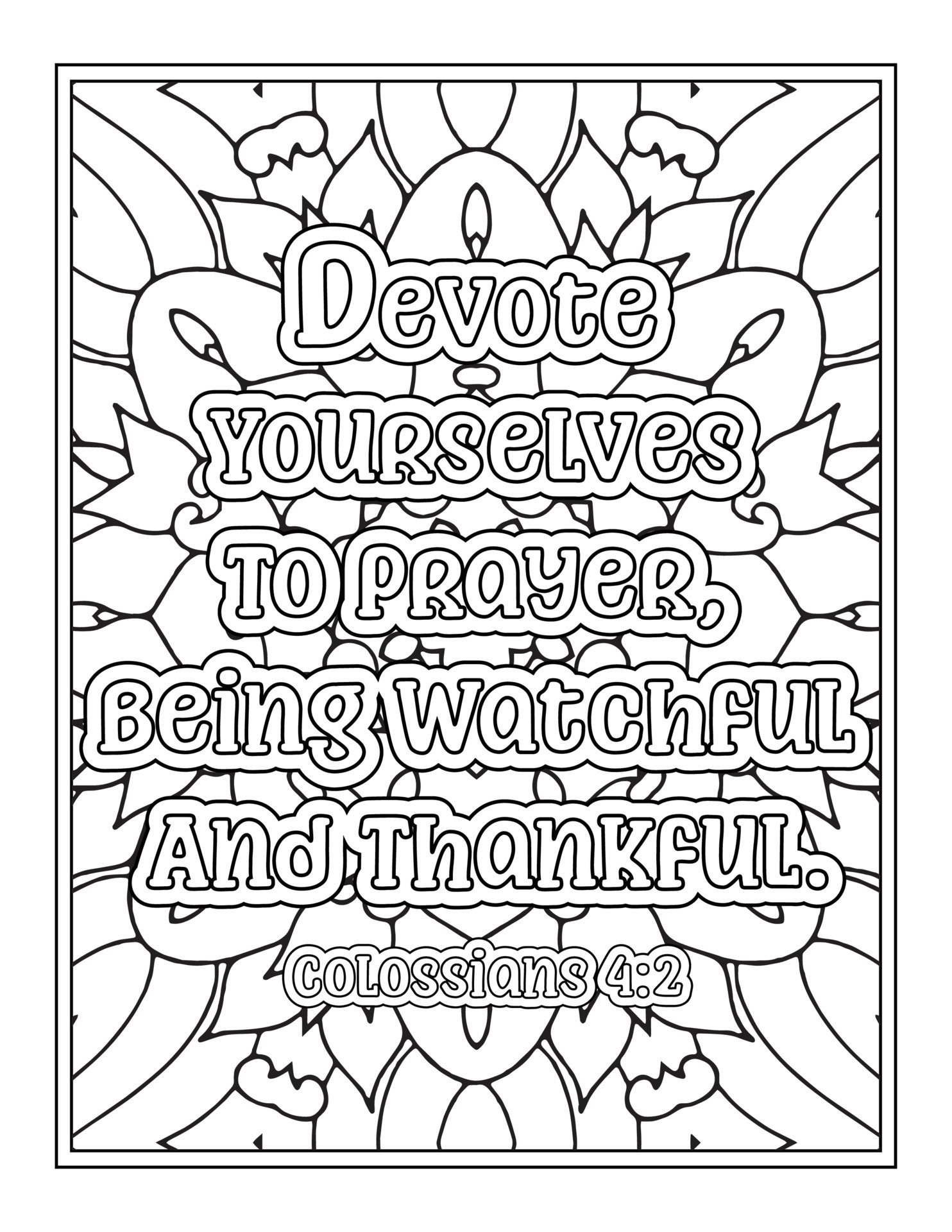 Unwind and Connect:Coloring Pages Inspired by the Bible