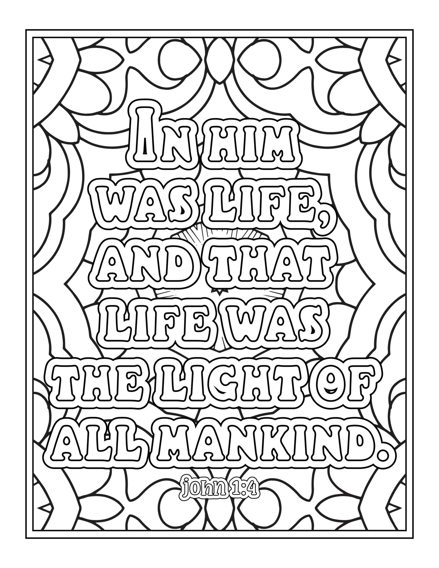 Bible Verse Quotes Coloring Pages 23847031