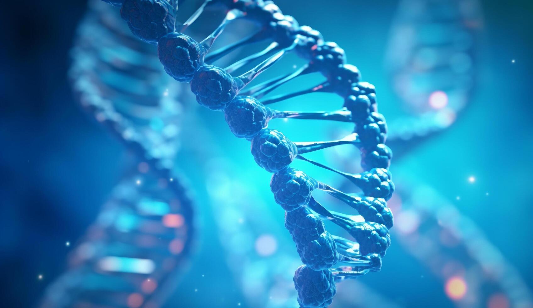DNA with AI generated. 23847209 Stock Photo at Vecteezy