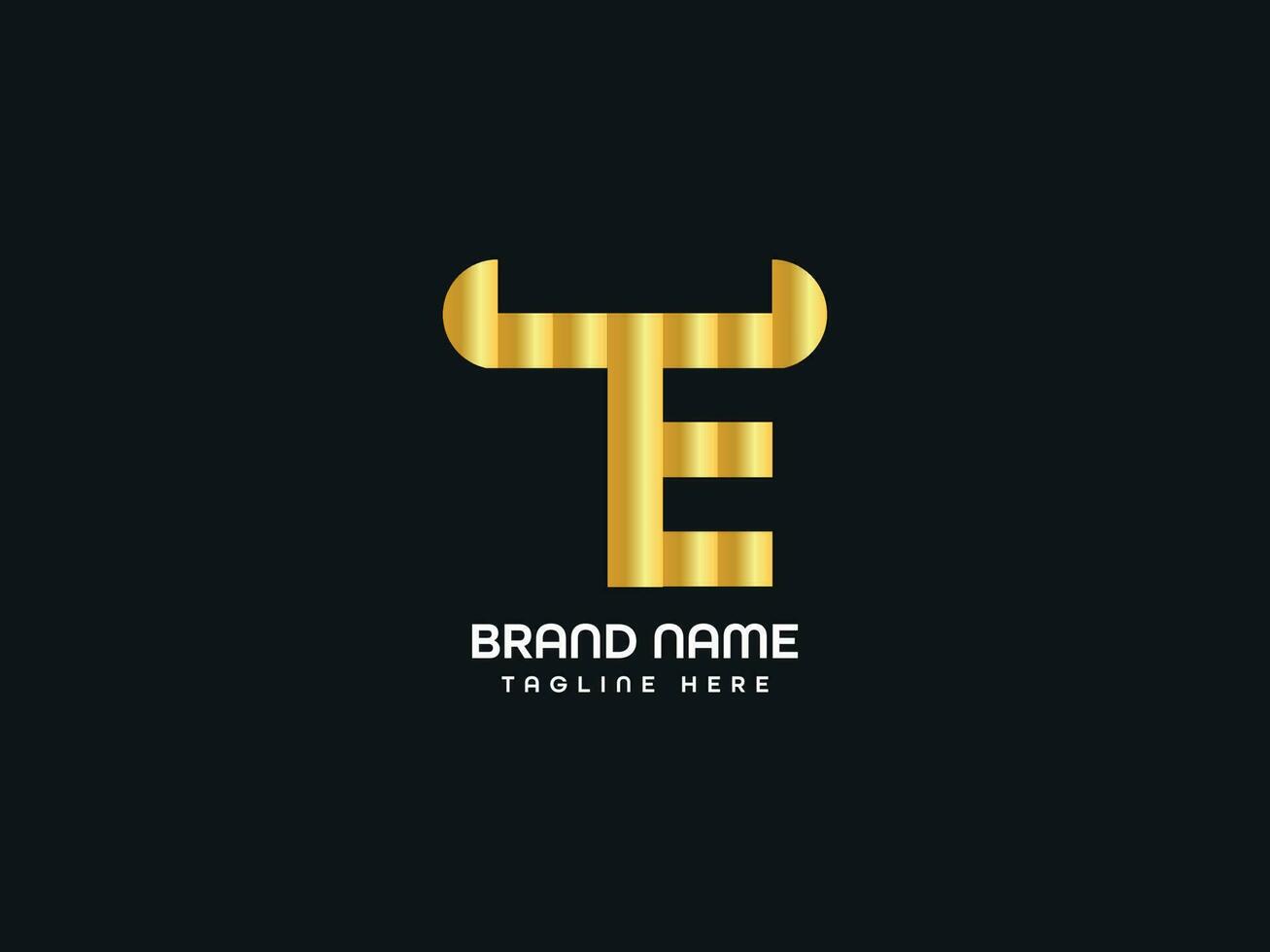 letter modern logo design vector