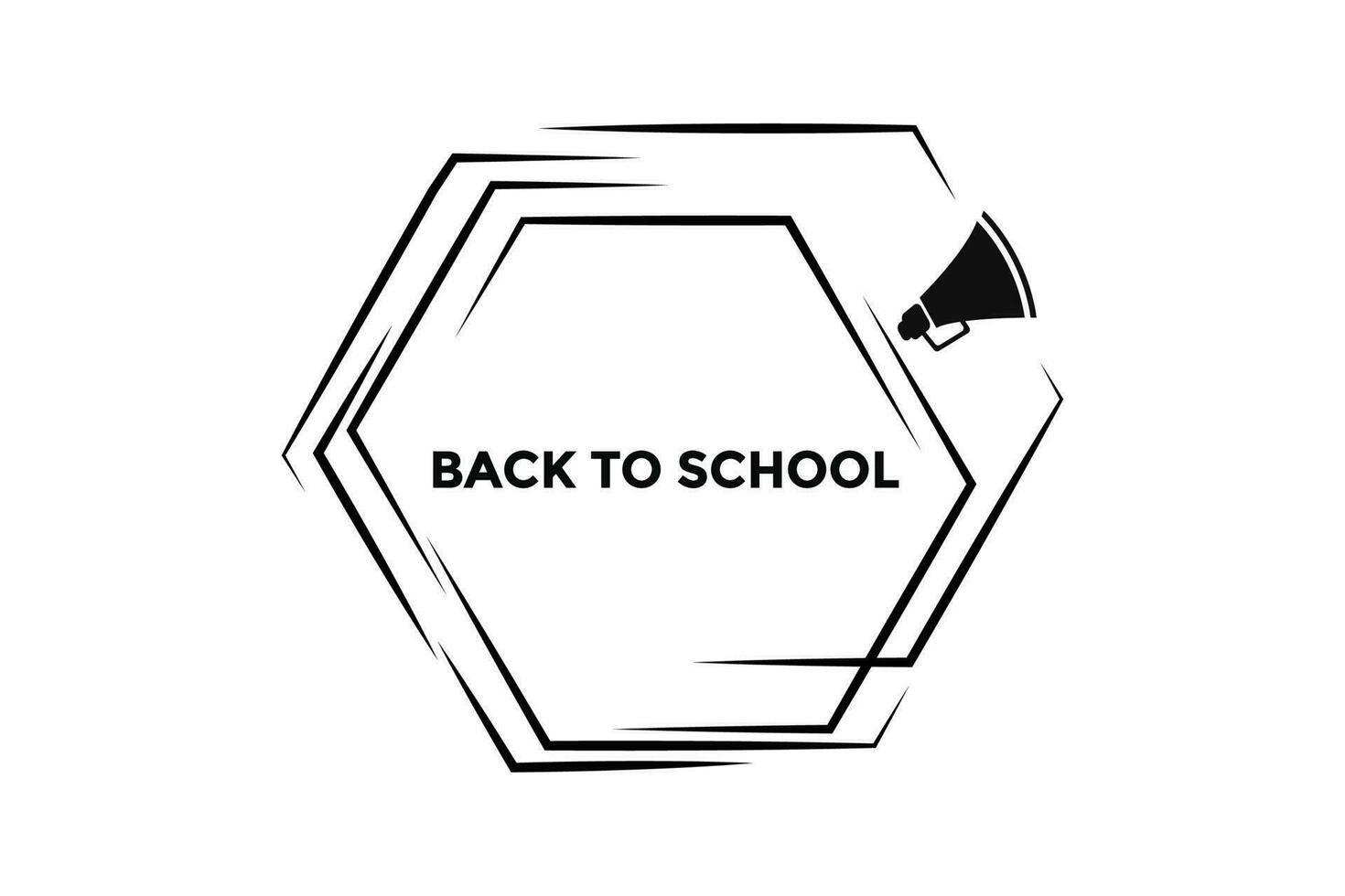 Back to school button web banner templates. Vector Illustration