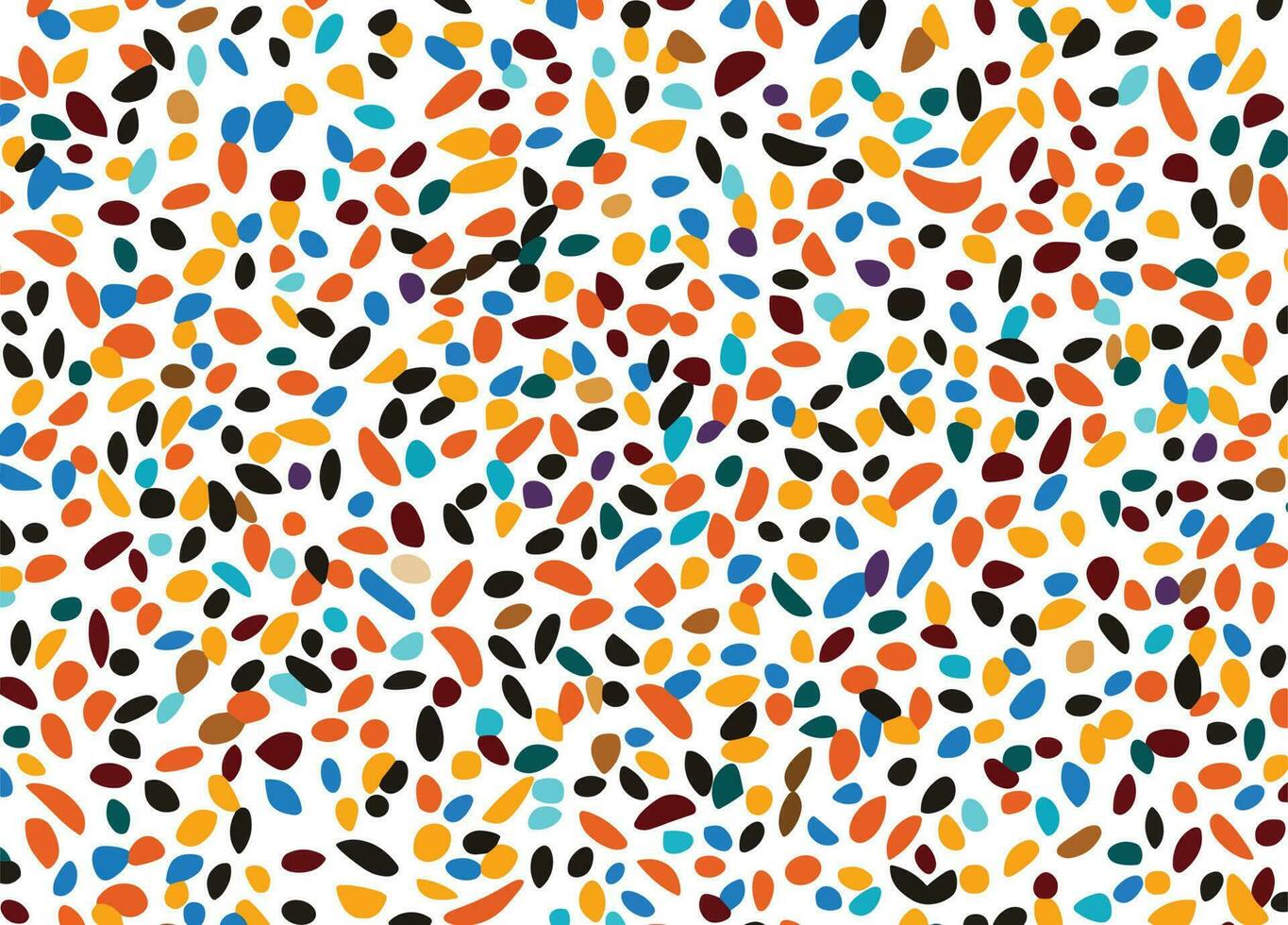 multicolored sprinkles seamless background colorful sprinkles on a white background, in the style of minimalist strokes, geometric shapes patterns, minimalist backgrounds, graffiti-inspired vector