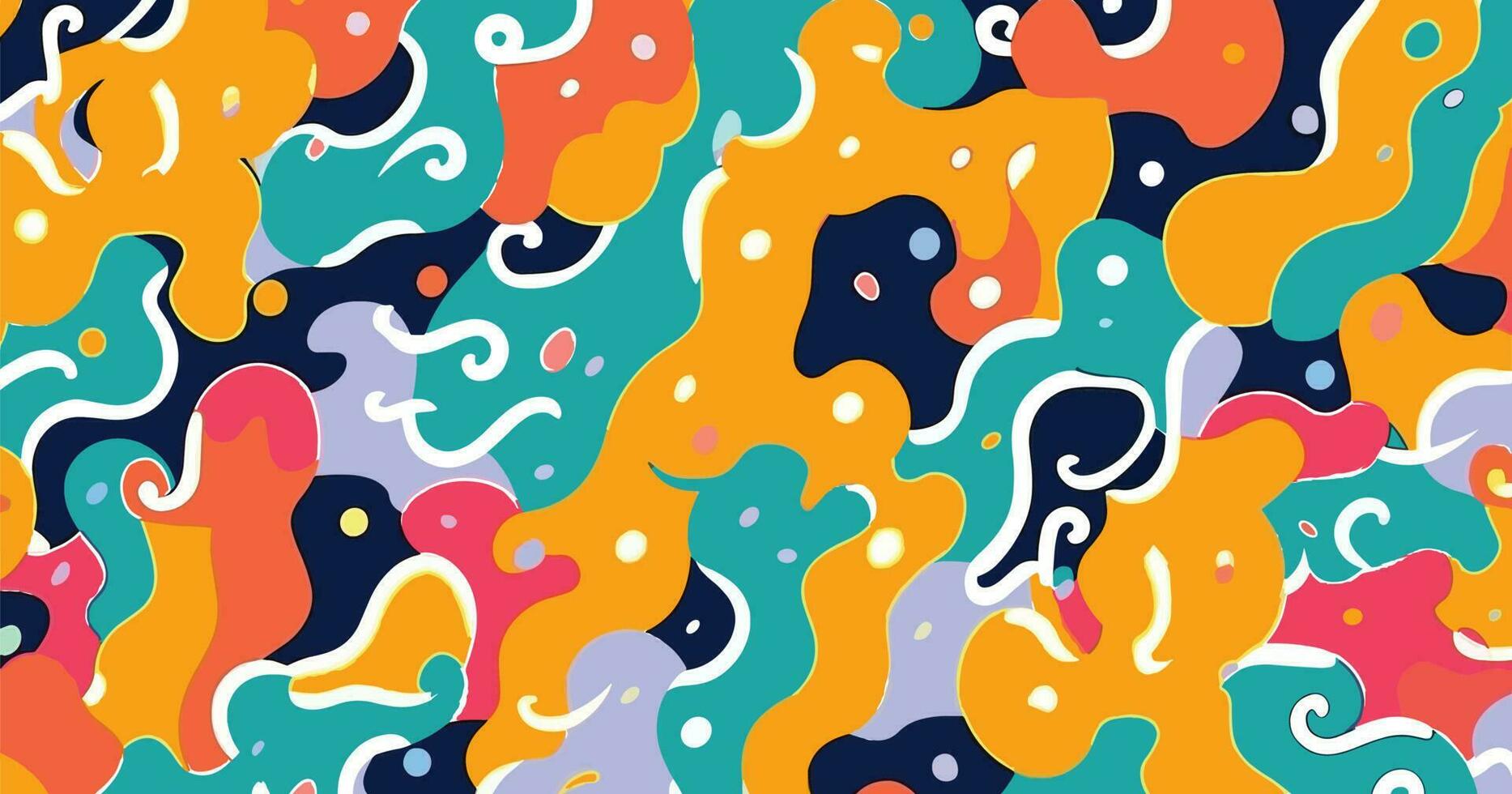 rainbows colored pattern seamless pattern for commercial and fashion