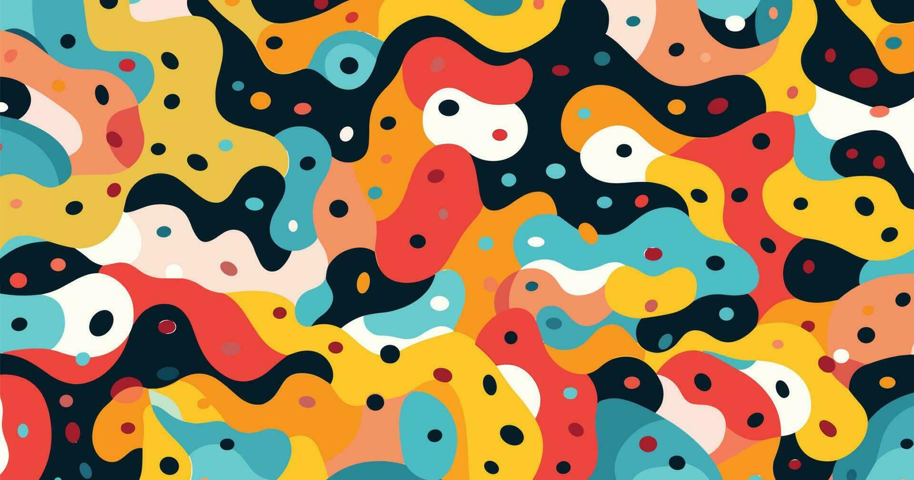 the background pattern with many squiggles, in the style of postmodern mashup, chromatic minimalism, joyful whimsicality, abstract minimalism appreciator vector